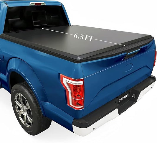 Perfit Liner 6.5" Soft Roll-up Truck Bed Tonneau Cover Compatible with 2015-2026 Ford F-150 | 6.5' (79") Bed | Waterproof Double Layer Vinyl (only for 15-25 F150 Standard Box/6.5ft Bed)