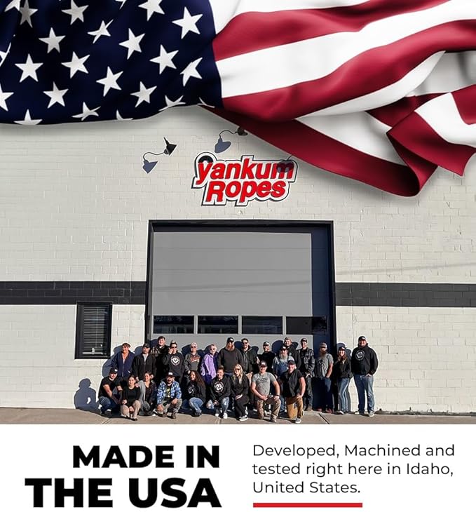 Yankum Hitch Receiver Recovery Point 2" - Made in The USA, Heavy Duty Recovery Hitch for Off-Road Use, Fits 3/4" & 7/8" Shackles, Tow Hitch Shackle for Jeeps, Trucks, RVs, Recovery Kit