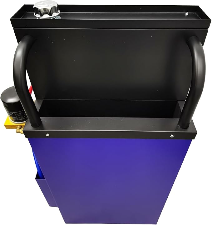 Automatic Engine Antifreeze Replacement Machine DC12V 70W Coolant Cleaning Oil Changer with 4galx2 Coolant Tank 58-101psi 13.2gal/min