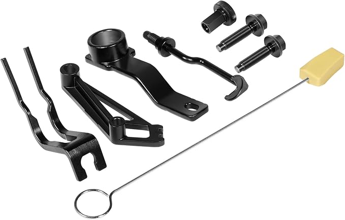 Timing Belt Tools Kit For Ford 4.6L 5.4L 6.8L 3V Engines, Valve Spring Compressor Tool Kit, Cam Phaser Holding Tool, Timing Chain Wedge Tool, Crankshaft Positioning Holder and Cam Phaser Mounting Bolt