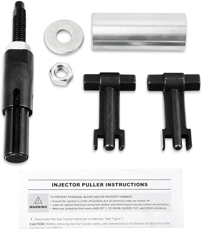 6778&6779 Injector Puller, 7222 Injector Tube Remover Installer Tools Kit for GM 6.6L 2001-2011 Duramax Diesel, Replaces J-44639, J-46594, J-45910