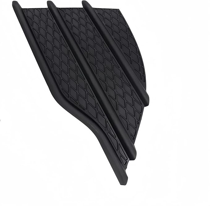 Front Left Triangle Fog Light Hole Cover Bumper Grille Insert For Ford Escape 2013-2016 Driver Side Replaces FO1038124, CJ5Z-17E811-AA