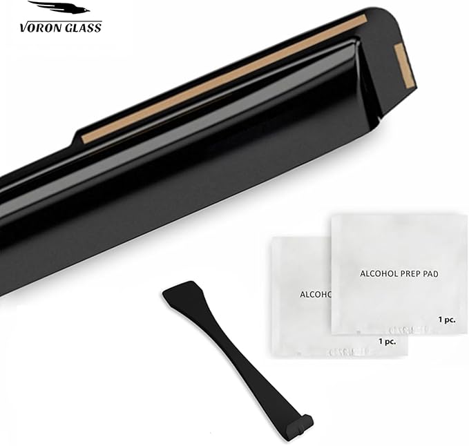 Voron Glass in-Channel Extra Durable Rain Guards for Chevrolet (Chevy) Traverse 2018-2023, Window Deflectors, Vent Window Visors, 4 Pieces - 220118