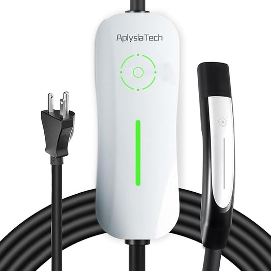 Level 1 EV Charger for Tesla(Only), 15A 110V NACS Connector with 21ft Cable,Nema 5-15 Plug Home Portable Wall Charger for Model Y/3/S/X, Max 1.65KW Power Tesla Charging Station
