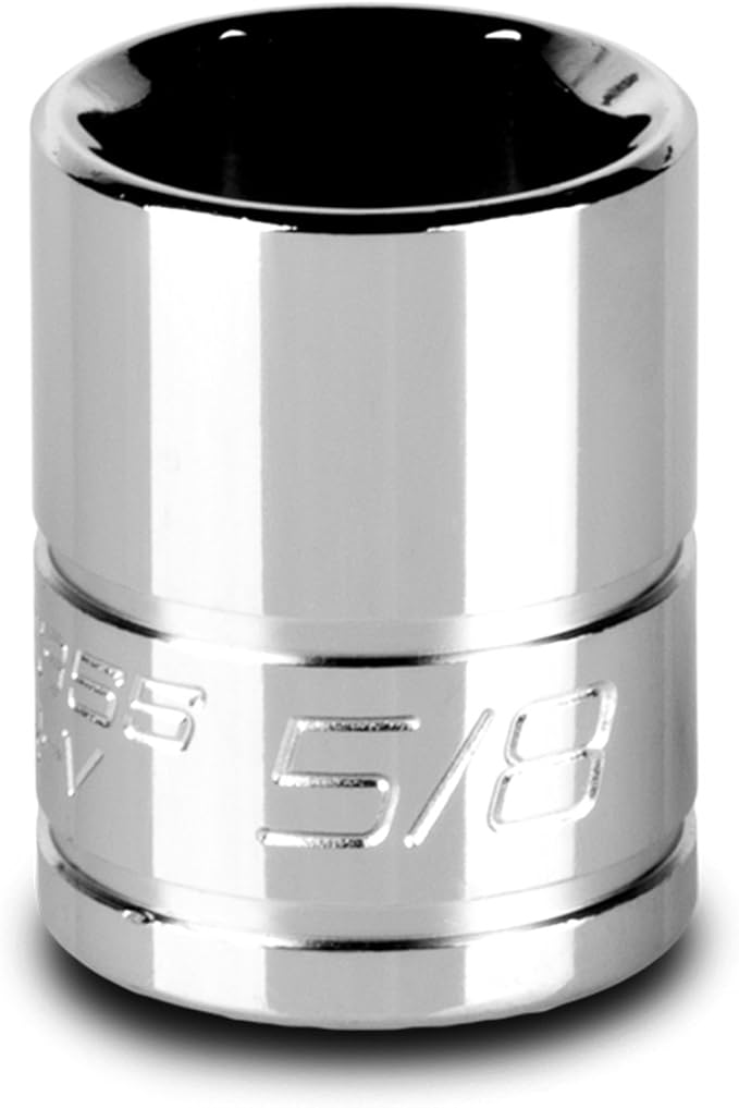 Capri Tools 5/8-Inch Shallow Socket, 3/8-Inch Drive, 6-Point, SAE
