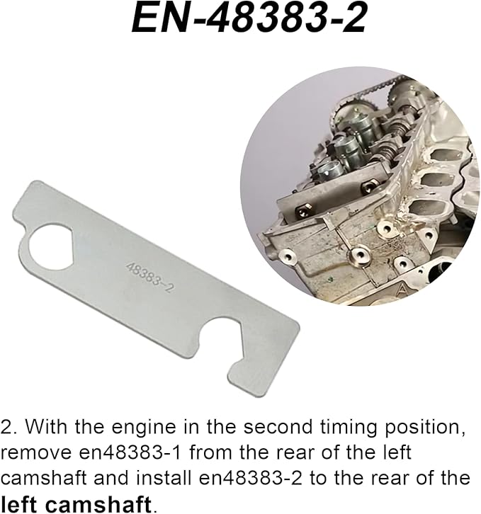 DPTOOL Camshaft Retaining Aligning Timing Tool Kit Compatible with GM Opel Saab Cadillac Buick Chevrolet 2.8L 3.0L 3.6L Engine Replace EN-46105 EN-48383