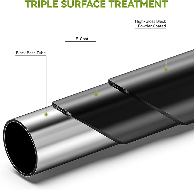 AUTOSAVER88 Bull Bar Compatible for 05-15 Toyota Tacoma 3" Tube Brush Push Grille Guard Front Bumper (Black)