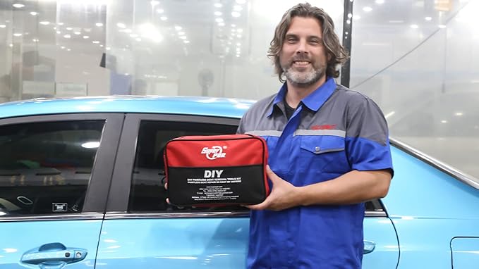 Super PDR Paintless Dent Repair Kit - 42Pcs Car Dent Puller for Small and Medium Car Dents and Ding Auto Dent Remover Tools