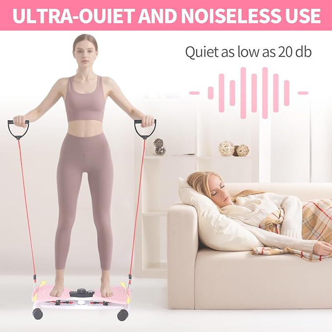 Pakalife Waist Twisting Machine,Pilates,Exercise Equipment for Fitness,Noiseless Ab Roller for Home Gym Equipment,Noiseless Ab Workout Equipment,Track Time, Reps, Calories with Digital Display