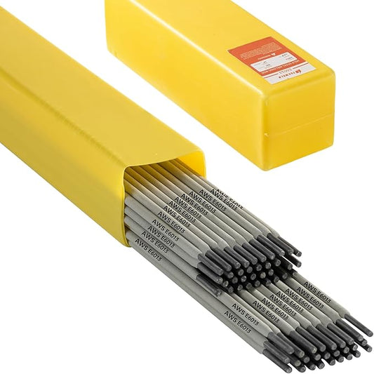 E6013 Welding Rods 3/32" 4.4LB - Carbon Steel Stick Electrodes with Low Spatter & Easy Slag Removal for ARC Welding, Home Repair, Construction