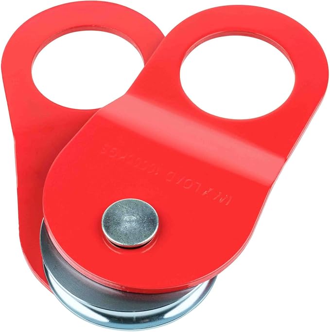 Mytee Products 4 Pack 10 Ton Winch Snatch Block for Recovery - 22000 lbs Off Roading Snatch Block Pulley for Synthetic Rope, Towing, Hauling - Offroad Recovery Accessory for Truck ATV SUV UTV