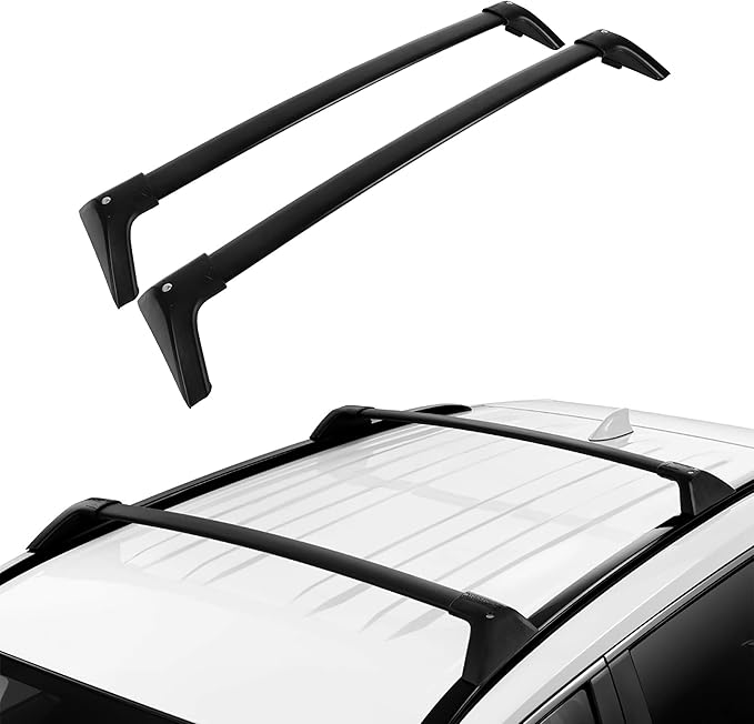 260LBS Heavy Duty Roof Rack Crossbars for 2019-2025 RAV4 (NOT for Adventurer and TRD Off-Road) with Anti-Theft Lock, Aluminum Cross Bars Rooftop Luggage Kayaks Bicycles Snowboard Canoe Carrier