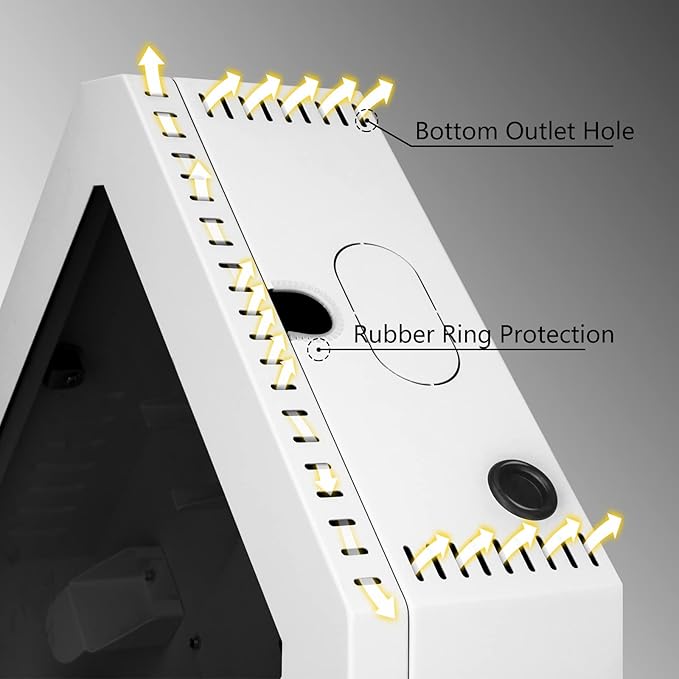 Charger Box for Tesla Gen 3, Outdoor Wall Charger Cover for Tesla Accessories, Rainproof Dustproof Wall Connector Charging Cable Organizer Tesla Charger Lock Box