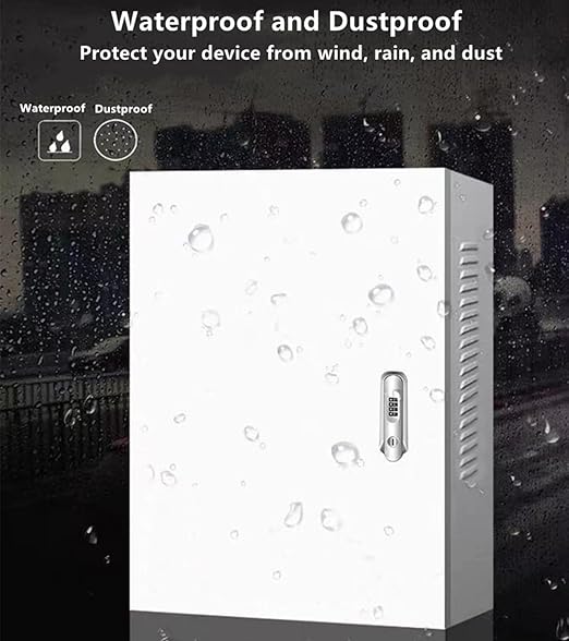 Charger Station for Tesla Gen 3 Wall Connector - 27.6'' x 20'' x 10'' Charging Box Cable Organizer - Indoor/Outdoor Wall Charger Protection Box - Waterproof & Dustproof