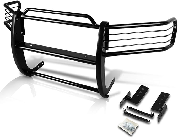 Compatible with Sequoia UCK SUV 01-07 Front Bumper Brush Grille Guard Protector,Coated Black