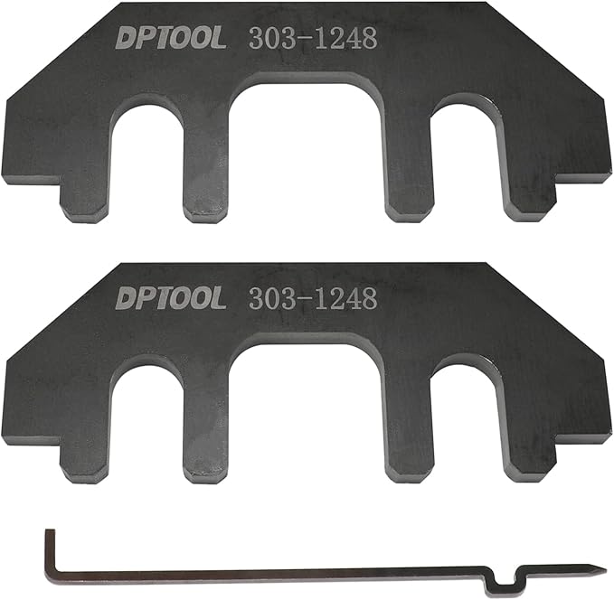 DPTOOL Camshaft Holding Tool Timing Alignment Holder Tool Set Kit for Ford Lincoln Mercury 3.5L 3.7L 4V Engines Replace 303-1248 303-1530 Replacement for OTC 6682