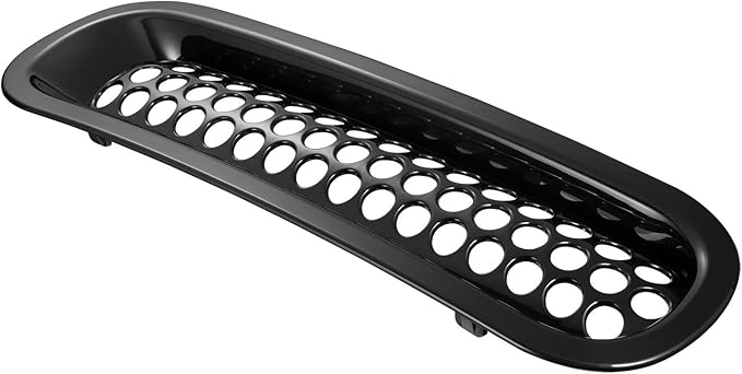 Hooke Road Black JK Grill Inserts Front Grille Mesh Cover Guard for Jeep Wrangler JK 2007-2015 Accessories