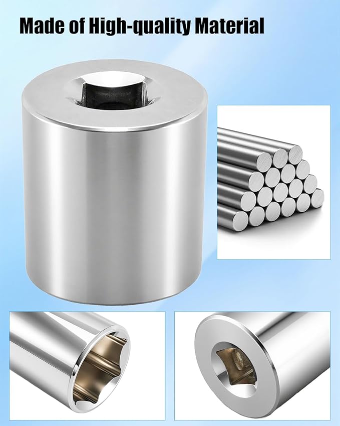 28 mm Fuel Filter Cap Wrench Oil Filter Fit for Dodge Ram 2500 3500 4500 5500 6.7L 2010-2024 Housing Stainless Steel Cover Cap Removal Tool