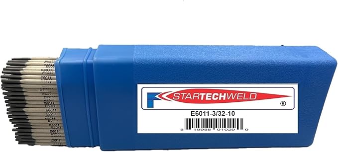 6011 Welding Rod 3/32", E6011 Stick Welding Electrodes 10Lbs with Arc stability E6011 3/32" (3/32" 10 Pound Box) E6011-094-10