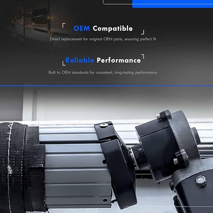 3317084.000U RV Awning Motor Drive Repair Kit Assembly Fit for Dometic 9200 Series Power Awnings, Replace# 3316605.001, 3316605.017, Black