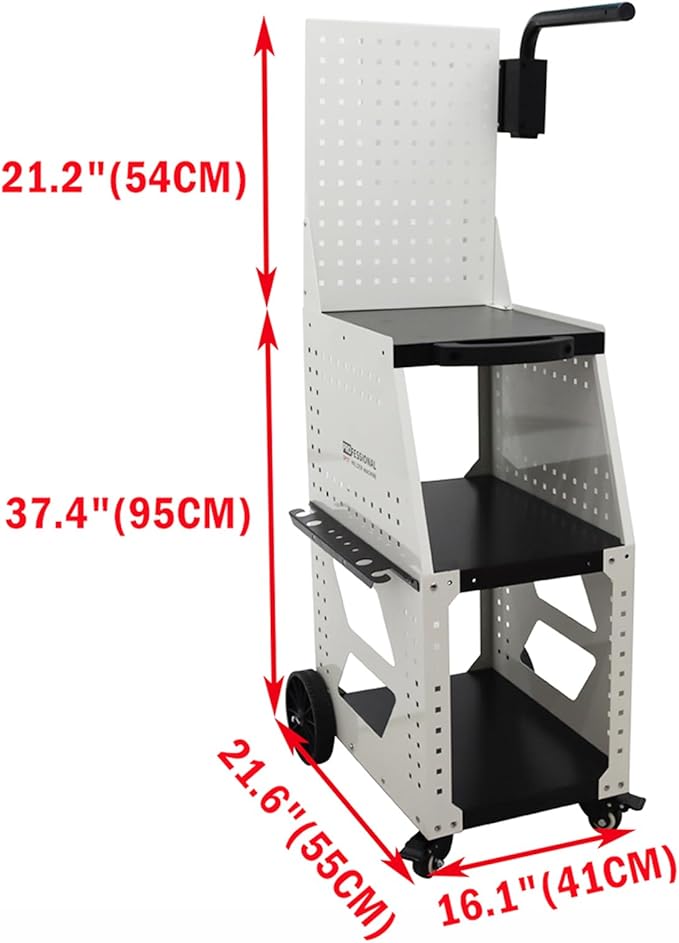 Steel Dent Pulling Machine Stud Welder Dent Repair Kit Vehicle Body Repair Dent Removal Tools with Professional Tool Cart 220V (90ES)