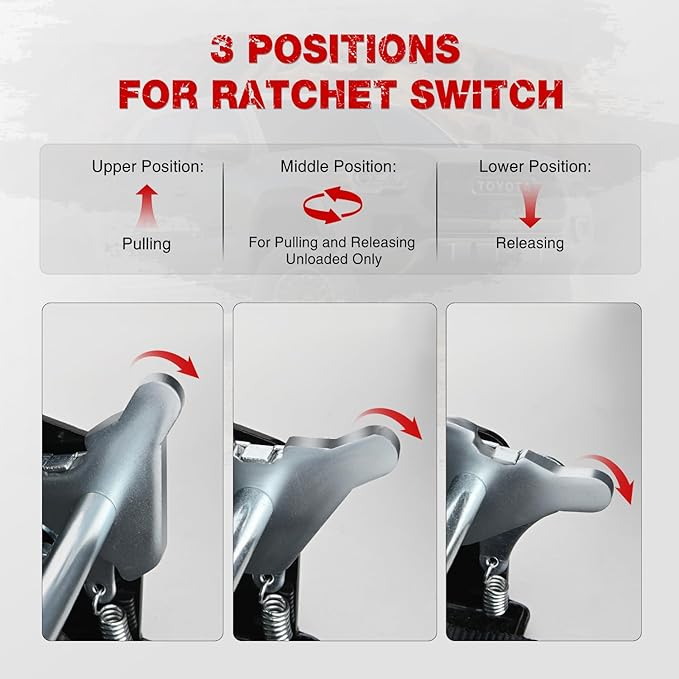 Nilight Boat Trailer Winch 1200 Lbs Hand Crank Winch Heavy Duty Boat Winches with 23Ft Strap Rope Hook 2-Way Ratchet 4:1 Gear Portable Marine Manual Winch for Trailers Boats RV ATV Jet Ski Towing