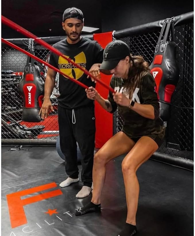 Strong Dynamic Rubber Battle Ropes Alternative for Home and Gym | Maximize Calorie Burn | Revolutionary Fitness Equipment for Abs and Full Body Workout