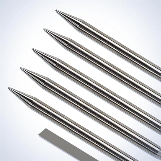 Pre-Ground TIG Tungsten Sharpened Electrodes Grey 2% Ceriated 5-Pack (1/8" x 1.5")