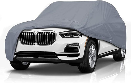 Supreme Full Car Cover – Semi Custom Fit for Full-Size Cars | Dustproof, Windproof, UV Protection, Breathable & Durable All-Weather Protection | Fits Volkswagen Thing 1973 1974