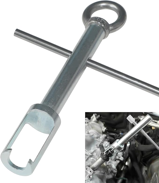 Engine Timing Tool Set Camshft Aligning Locking Tool Compatible with Mercedes Benz M157 M276 M278 with T100 and Injector Removal Puller Tool