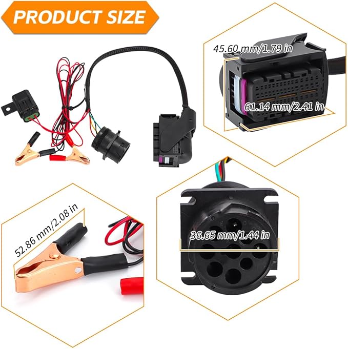 for Paccar AMC Cable Diagnostic Cable for MX13 EPA17 ACM Engine