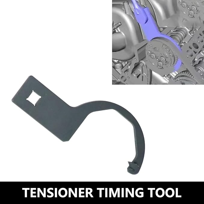 Timing Kit Camshaft Alignment Locking Tool with Fuel Injector Puller Compatible with Land Rover Jaguar Discovry 4 Rang Rover Sport V8 5.0L V6 3.0L Engine 303-1303 303-1145 303-1148 303-1482 310-197