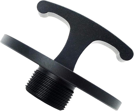 DOCA Aluminum Alloy-Oil Filter Plug Tool，Oil Filter Plug Cap Off Tool for Dodge Ram 05083285AA MO285 Turbo Diesel 5.9L 6.7L Cummins (Black) …