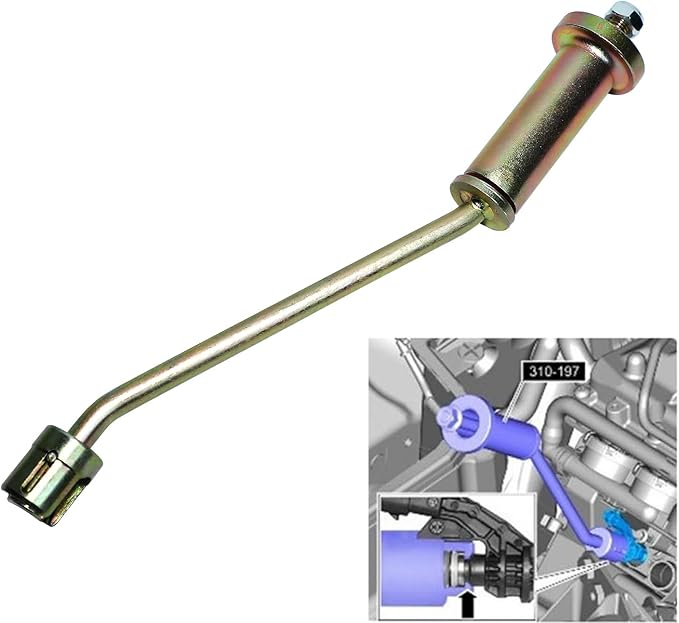 DPTOOL Fuel Injector Remover Installer Tool for Jaguar 3.0 and Land Rover 5.0L Engines Replace 310-197
