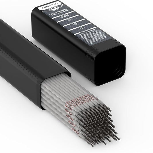 E7018 Welding Rod 3/32" 5LB Carbon Steel Stick Welding Rods Low Hydrogen Welding Sticks Electrodes ARC Welding Supplies