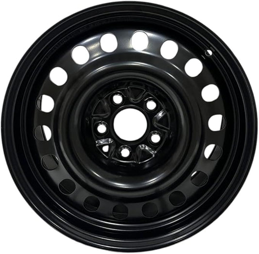 For 2023-2025 Honda CR-V 17 Inch Powder-Coated Black Steel Rim - OEM Direct Replacement - Road Ready SUV Wheel