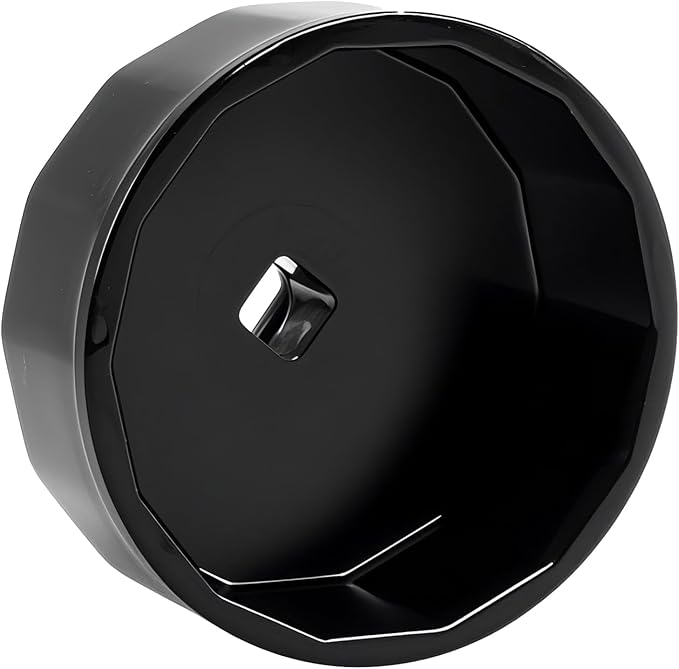 67mm 14 Flutes 3/8’’ Drive Oil Filter Cap Removal Socket Tool Oil Filter Wrench Oil Filter Cap Spanner to Change Oil Filter Compatible with Subaru 15208AA160 15208AA100 Oil Filter Housing