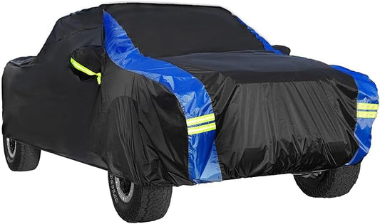 Avecrew All Weather Truck Cover - Waterproof, Rain, Snow, UV & Dust Protection (230"-242")