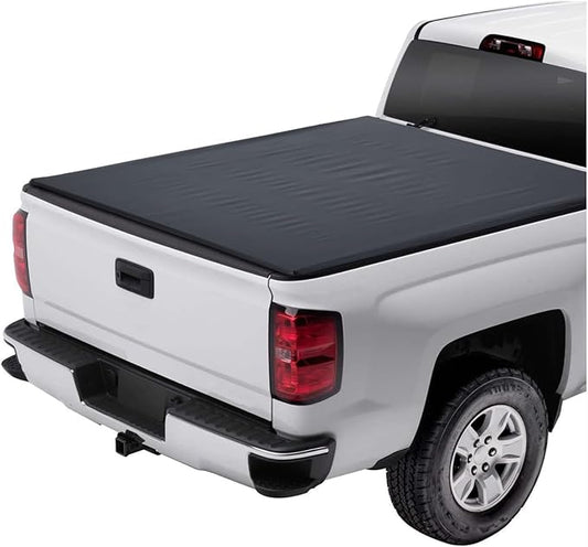 Soft Roll Up Truck Bed Tonneau Cover Compatible with 2022-2025 Ford Maverick for 4.6FT