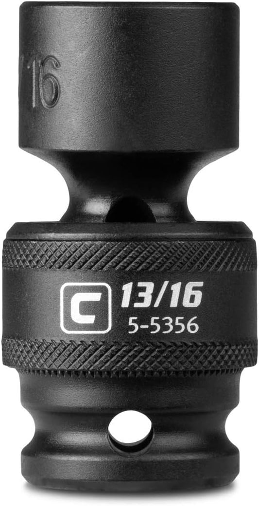 Capri Tools 13/16-Inch Universal Impact Socket, 1/2-Inch Drive, 6-Point, SAE (5-5356)