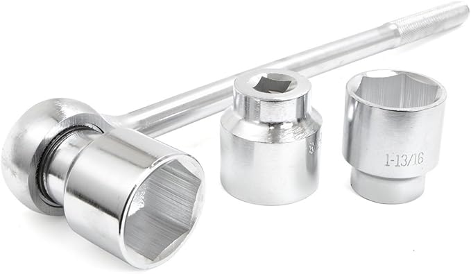 Stark USA 21 Pieces Socket Set 3/4-Inch Drive Wrench 6-Points Socket Ratchet Extension Bar SAE