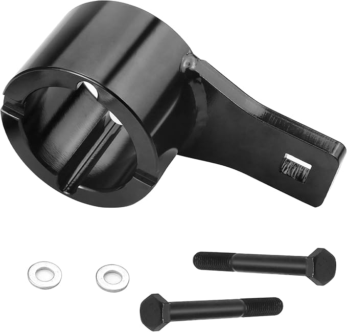 Harmonic Balancer Pulley Holder Tool Compatible with Toyota/Lexus Crankshaft Damper Pulley with 2PCS Crank Bolts Included