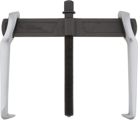 ChgImposs 8 Inch 2-Jaw Gear Puller, Adjustable Bearing Puller Gears, Reversible Removal Tool for External Internal Pulling, CR-V Two Claws Puller Tool for Removal of Pulleys Flywheels Bearings Gears