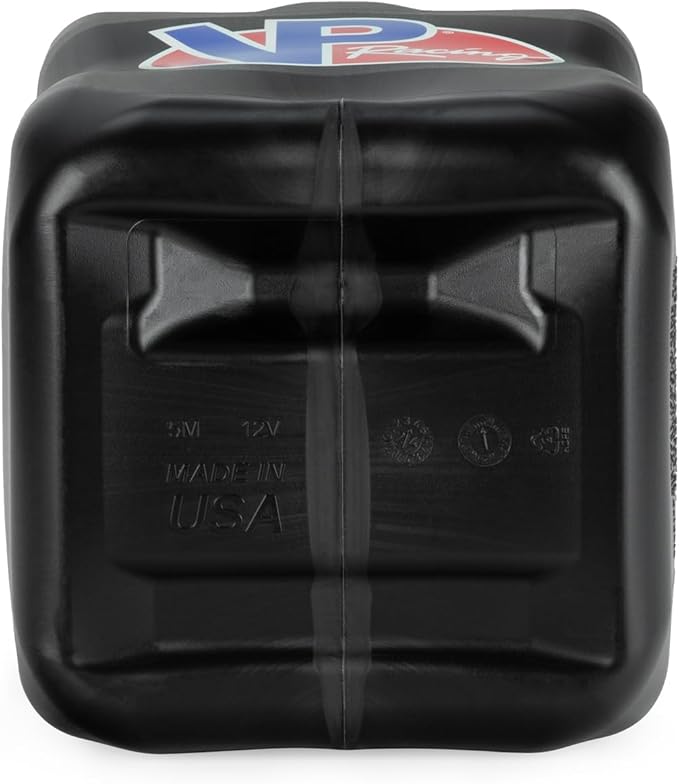 VP Racing 3582-CA, 5.5-Gallon Square Motorsport Jug Black (3 Pack), w/Battery Powered Fluid Transfer Pump (1 Pack)