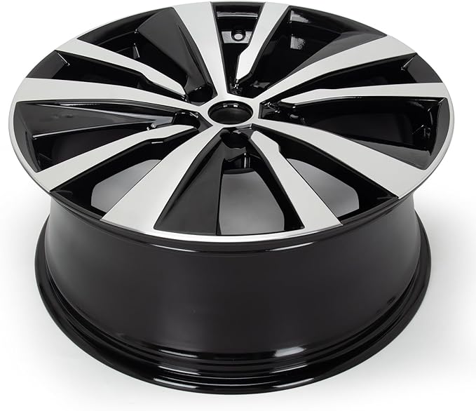 New 19"x8'' Aluminum Alloy Replacement for OE Wheel Rim Compatible with Nissan-Altima 2019-2022, Machined Black 62785, PCD 5x114.3, 2 Sets