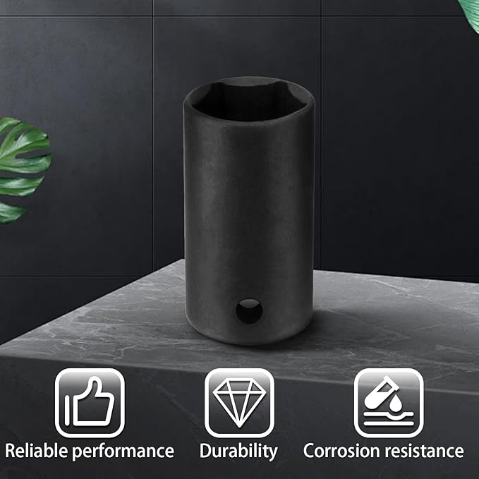 Penta Socket With 1/2" Drive and 13/16" 5-Point Utility, For Hard Workers Everywhere