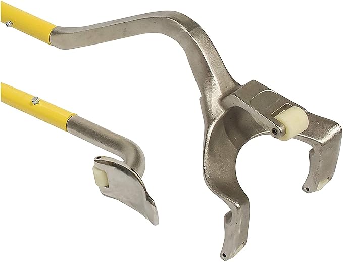 AME INTL 71050 Golden Buddy Tire Tool – Mount/Demount 22.5-24.5 Truck Wheels, Yellow Finish