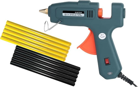 Hot Glue Gun for Car Dent Repair, 100W High Temp with Fast Heating, Anti-Drip Nozzle & 10 Sticks – Professional Auto Body Tool, Supplementary Kit, Excl, Dent Tools