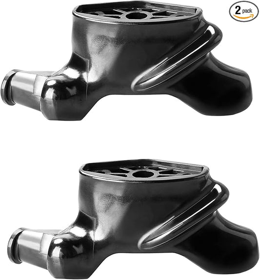 Tire Changer Duck Head 4-120129B,Wing Style Black Plastic Duck Head,Workshop Tire Machine Duck Head Replacement for TCX50/515/550 (2 Pack)