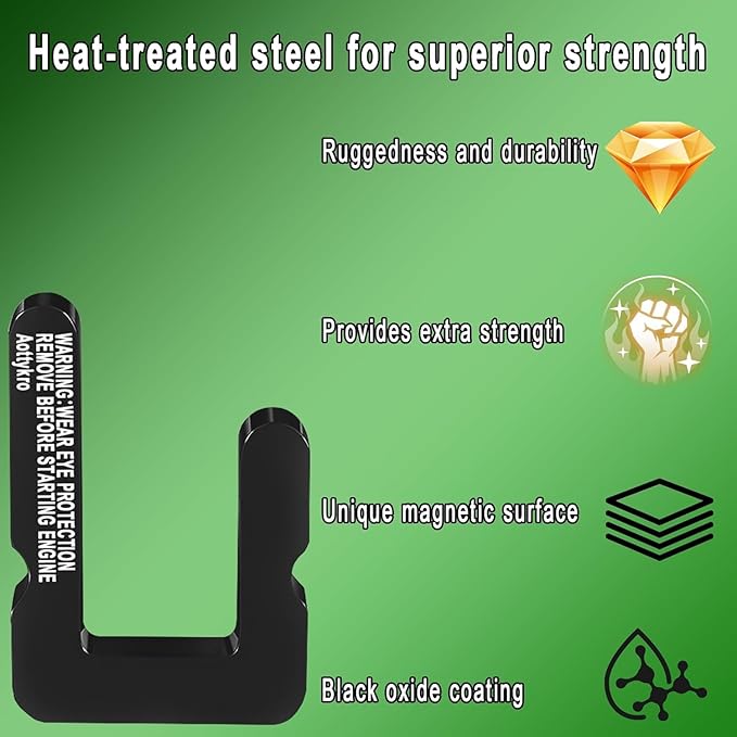 59560 Stretch Belt Tool for GM 5.3.L, 6.2L & 6.6L Gas Engines, Suitable for Main Drive Pulleys,A/C Pulley,Double Sided Design